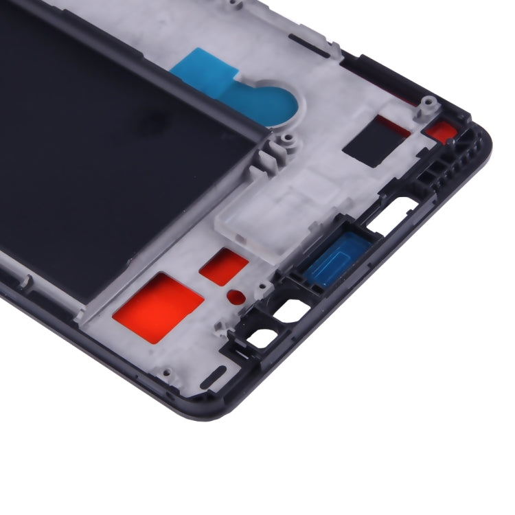 Front Housing LCD Frame Bezel Plate for Microsoft Lumia 950(Black)