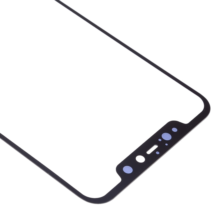 Front Screen Outer Glass Lens for Xiaomi Mi 8 Explorer(Black)