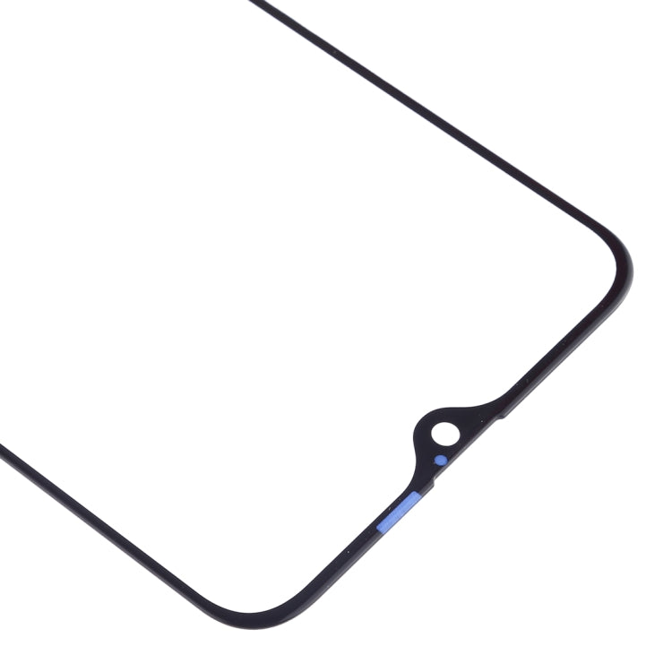 For OPPO R15X Front Screen Outer Glass Lens (Black)