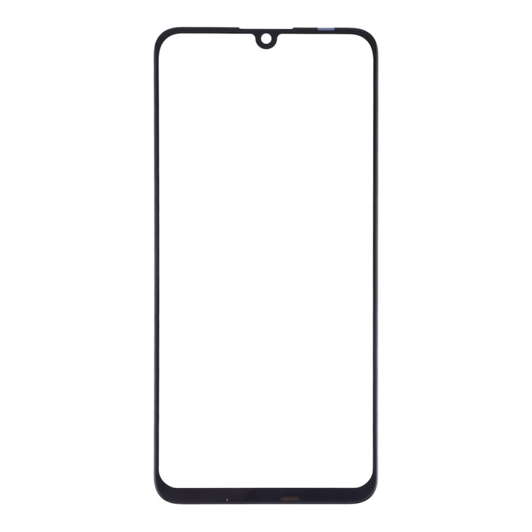 For Vivo Z3 Front Screen Outer Glass Lens (Black)