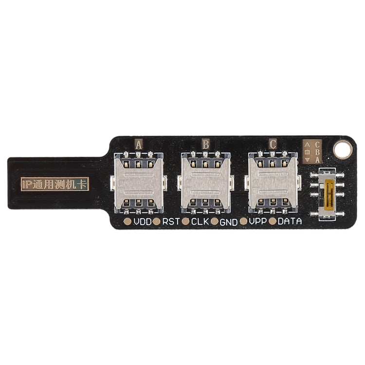 3 in 1 SIM Mobile Phone IP Universal Test Card