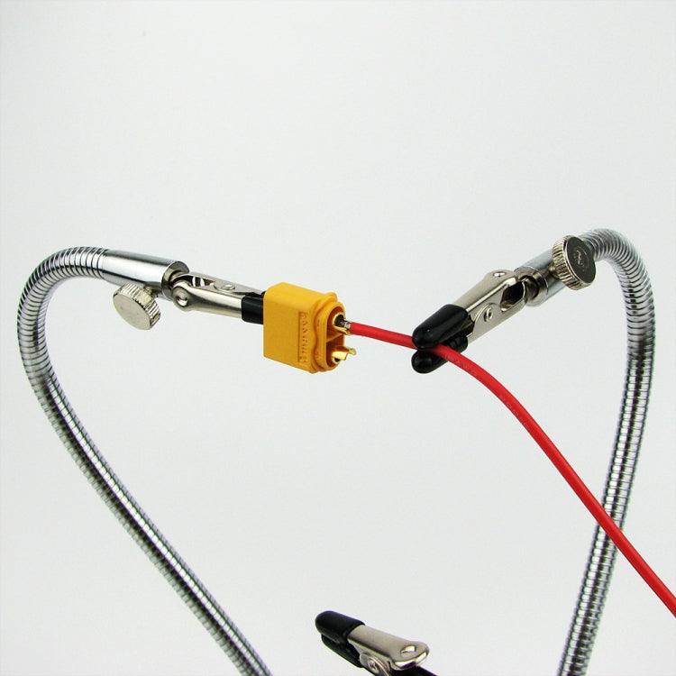 Universal Metal Base Soldering Station Fixture with Four Metal Arms