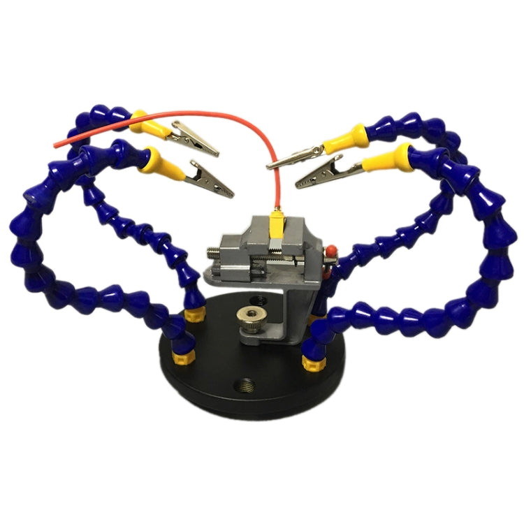 Universal Strange Metal Base Soldering Station Fixture with Four Arms