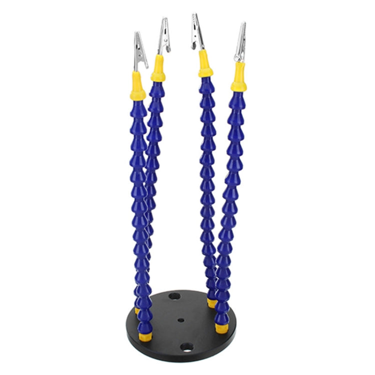 Universal Strange Metal Base Soldering Station Fixture with Four Arms
