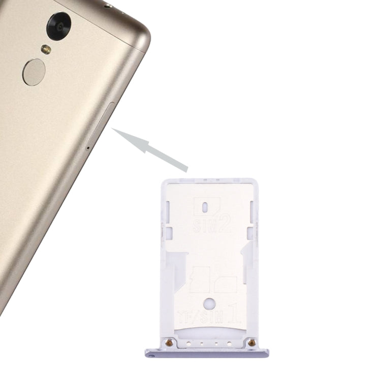 For Xiaomi Redmi Note 3 (Qualcomm Version) SIM & SIM / TF Card Tray