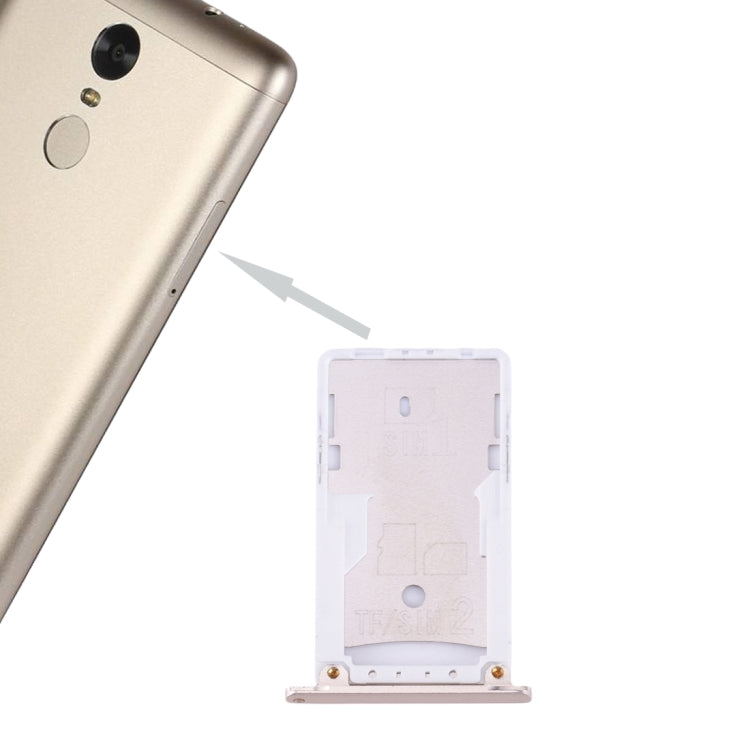 For Xiaomi Redmi Note 3 (Qualcomm Version) SIM & SIM / TF Card Tray