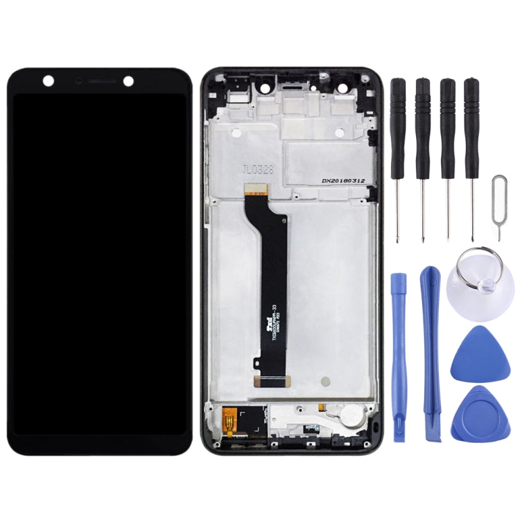 OEM LCD Screen for Asus ZenFone 5 Lite X017DA ZC600KL S630 SDM630 Digitizer Full Assembly with Frameï¼ˆBlack)