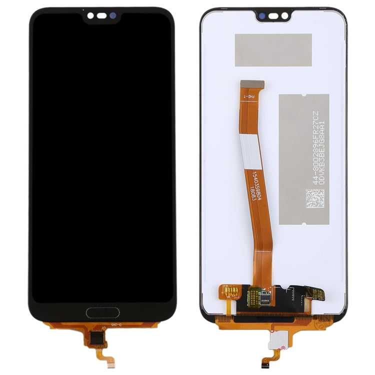 OEM LCD Screen for Huawei Honor 10 with Digitizer Full Assembly, Not Supporting Fingerprint Identification(Black)