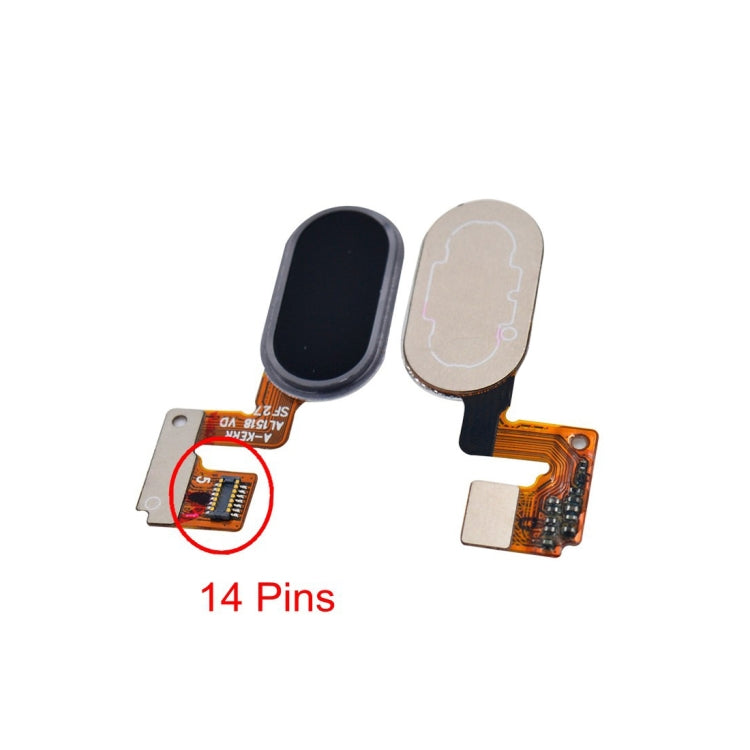For Meizu M3 Note / Meilan Note 3 Home Button / Fingerprint Sensor Flex Cable (14 Pin)