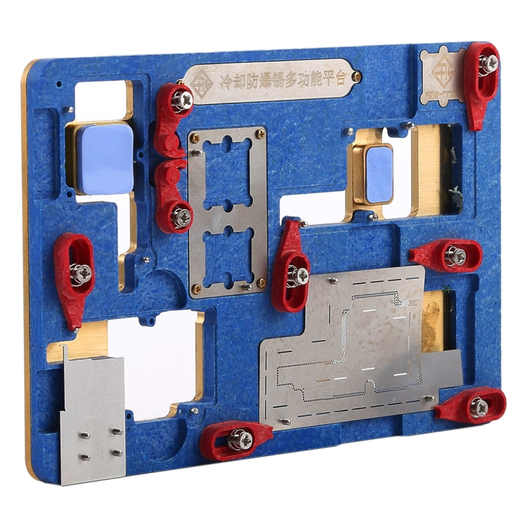 Multifunction Cooling Explosion-proof tin Phone Motherboard Repairing Fixing Holder for iPhone X
