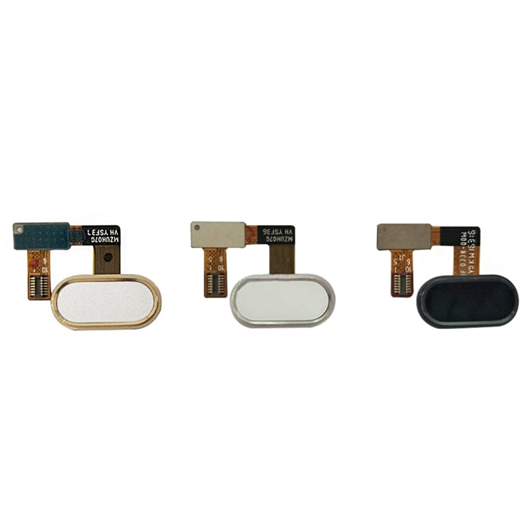 For Meizu U20 / Meilan U20 Home Button / Fingerprint Sensor Flex Cable(White)