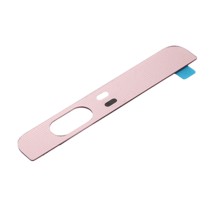 For Huawei Honor V8 Back Cover Top Glass Lens Cover(Rose Gold)