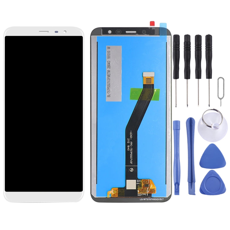 TFT LCD Screen for Meizu M6T M811Q with Digitizer Full Assembly(White)