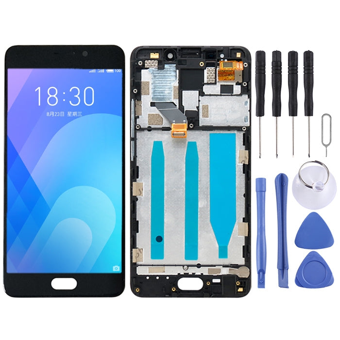 TFT LCD Screen for Meizu M6 Note Digitizer Full Assembly with Frame