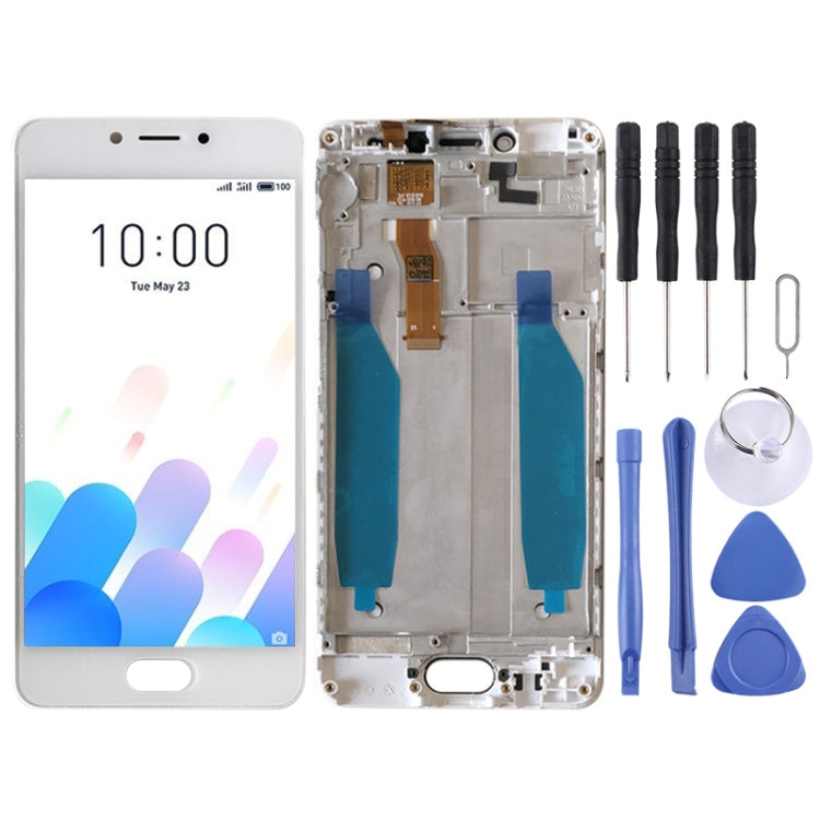 TFT LCD Screen for Meizu Meilan A5 / M5c Digitizer Full Assembly with Frame