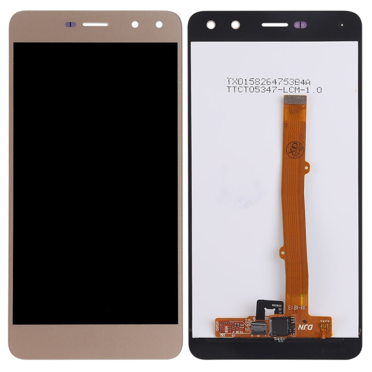 OEM LCD Screen for Huawei Honor Play 6 / Y5 (2017) with Digitizer Full Assembly(Gold)
