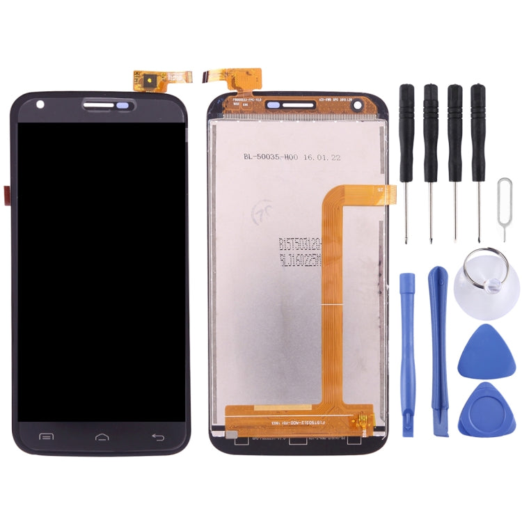 OEM LCD Screen for DOOGEE Y100 Pro with Digitizer Full Assembly (Black)