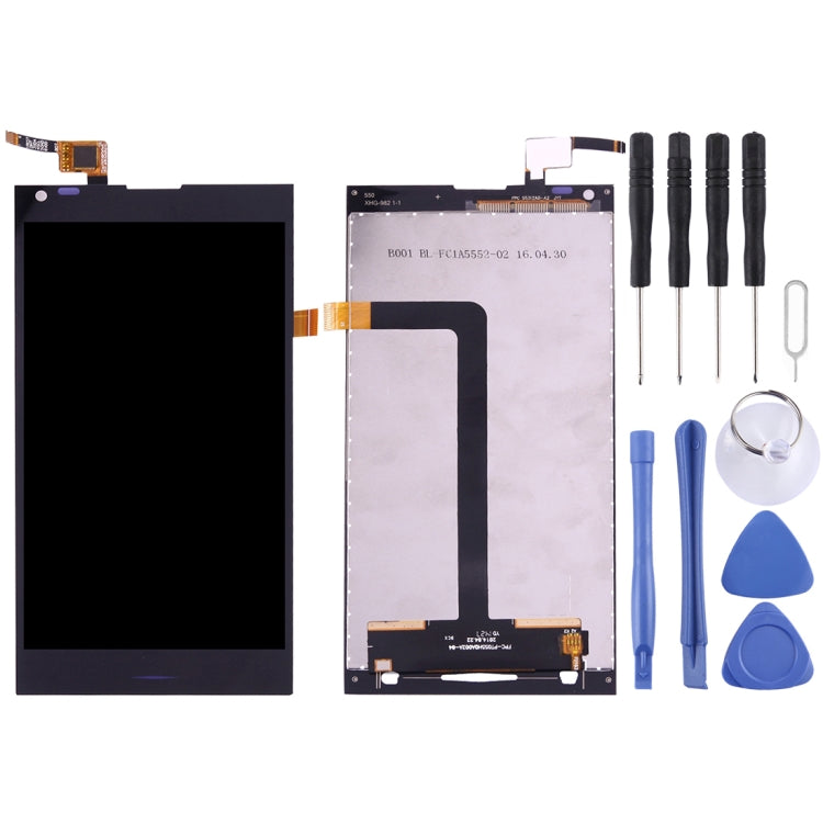 OEM LCD Screen for DOOGEE DG550 with Digitizer Full Assembly (Black)