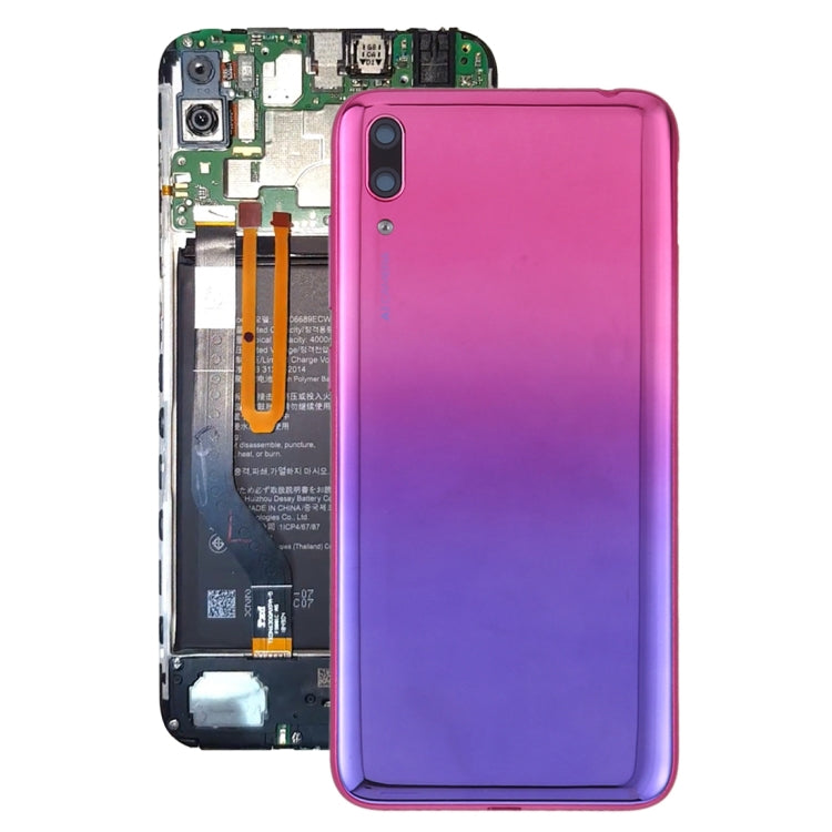 Original Battery Back Cover with Camera Lens & Side Keys for Huawei Y7 Pro (2019)