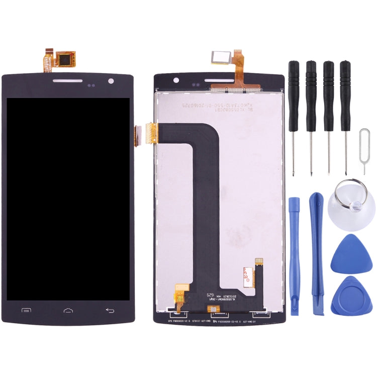 OEM LCD Screen for DOOGEE DG580 with Digitizer Full Assembly (Black)