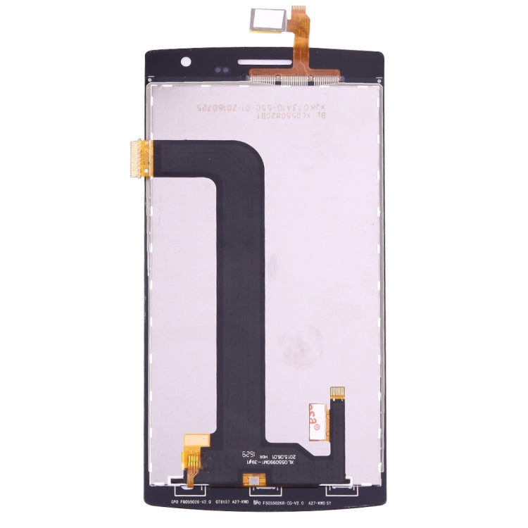 OEM LCD Screen for DOOGEE DG580 with Digitizer Full Assembly (Black)