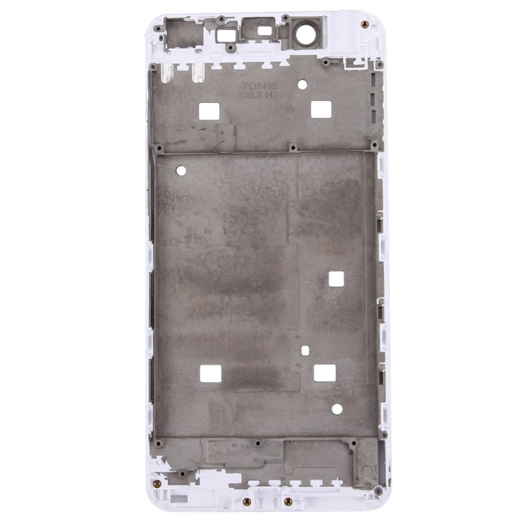 For Vivo X6 Front Housing LCD Frame Bezel Plate(White)