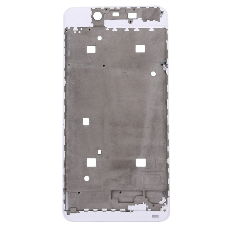 For Vivo X6 Front Housing LCD Frame Bezel Plate(White)
