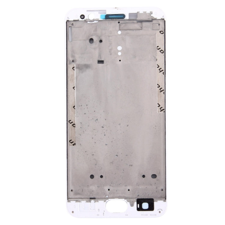 For OPPO A59 / F1s Front Housing LCD Frame Bezel Plate  (White)