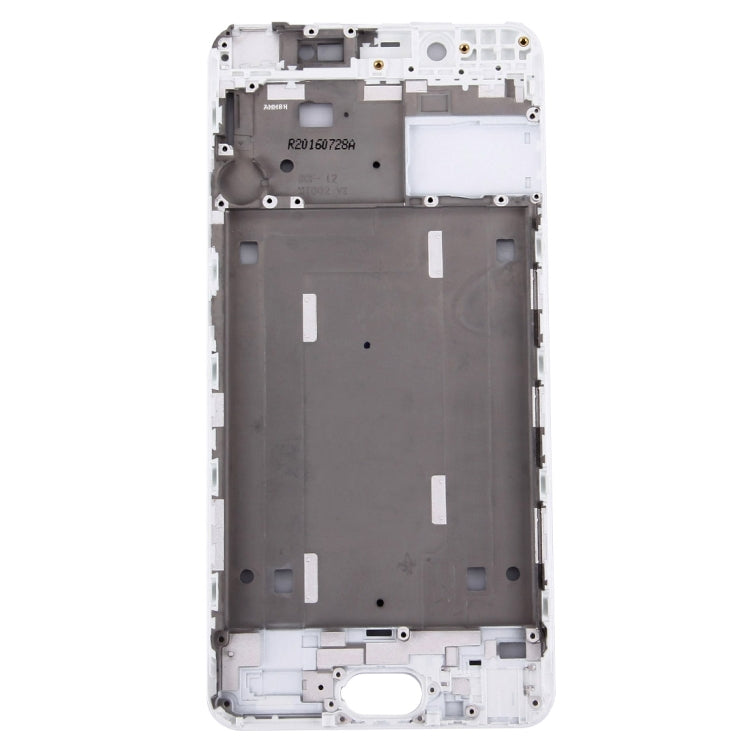 For Vivo X7 Plus Front Housing LCD Frame Bezel Plate(White)