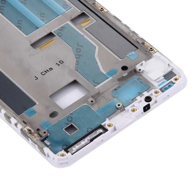 For OPPO A53 Front Housing LCD Frame Bezel Plate (White)