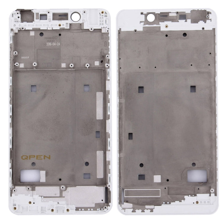 For Vivo X6 Plus Front Housing LCD Frame Bezel Plate(White)