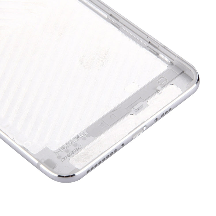 For Vivo X6 Battery Back Cover + Front Housing LCD Frame Bezel Plate (Silver)
