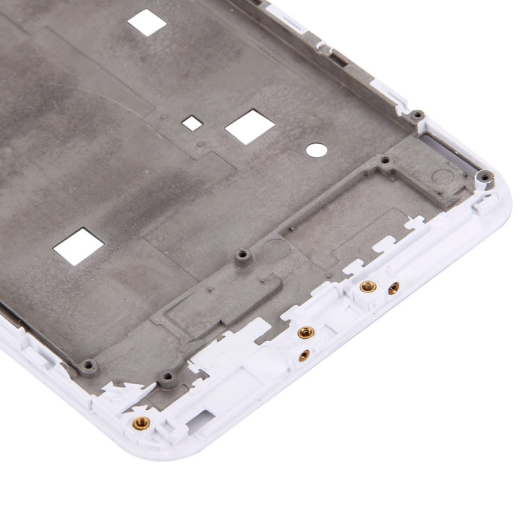 For Vivo X6 Battery Back Cover + Front Housing LCD Frame Bezel Plate (Silver)