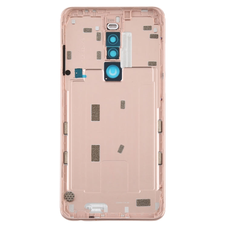 For Meizu Note 8 Battery Back Cover with Camera Lens (Gold)