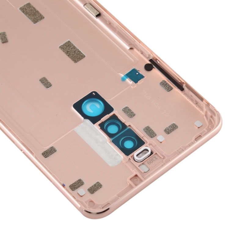 For Meizu Note 8 Battery Back Cover with Camera Lens (Gold)