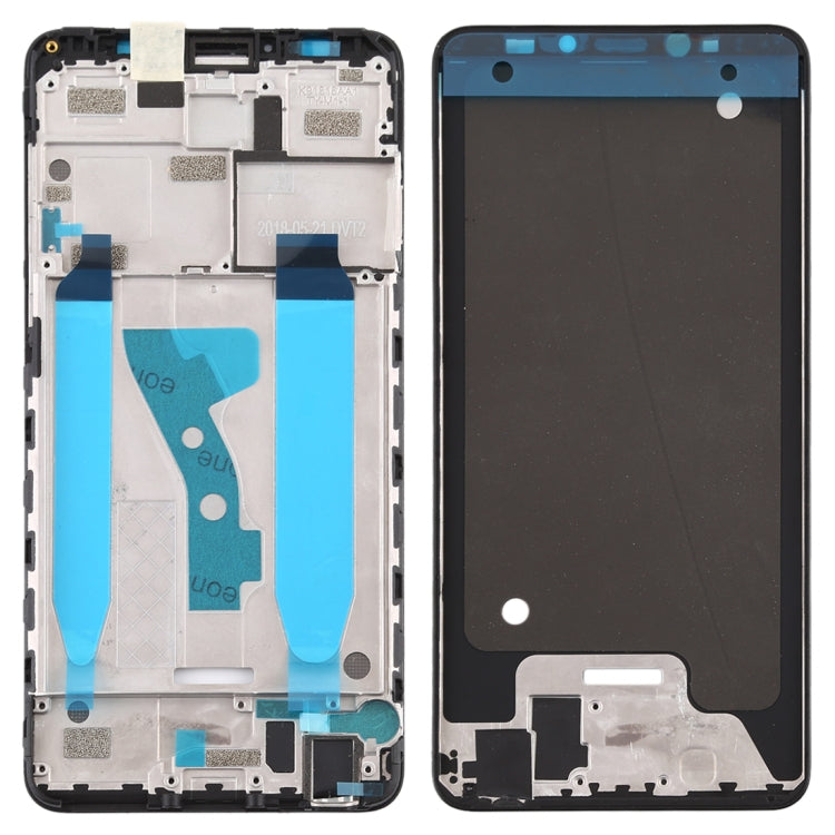 For Meizu V8 Front Housing LCD Frame Bezel Plate(Black)