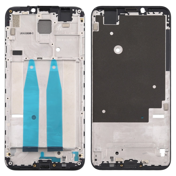For Meizu X8 Front Housing LCD Frame Bezel Plate(Black)