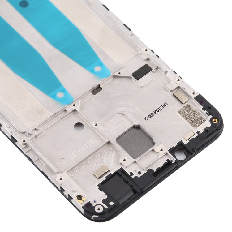 For Meizu X8 Front Housing LCD Frame Bezel Plate(Black)
