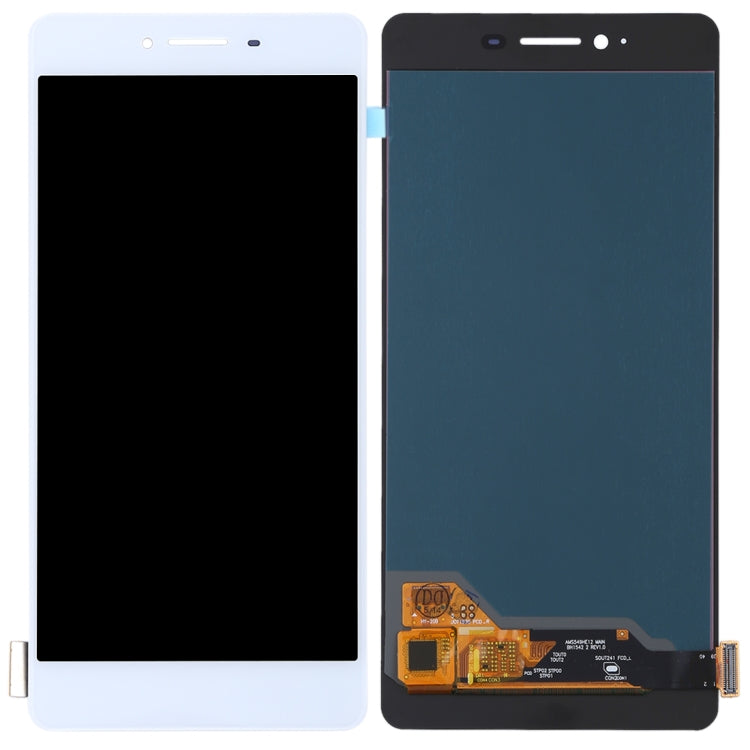 Original LCD Screen For OPPO R7s with Digitizer Full Assembly (White)