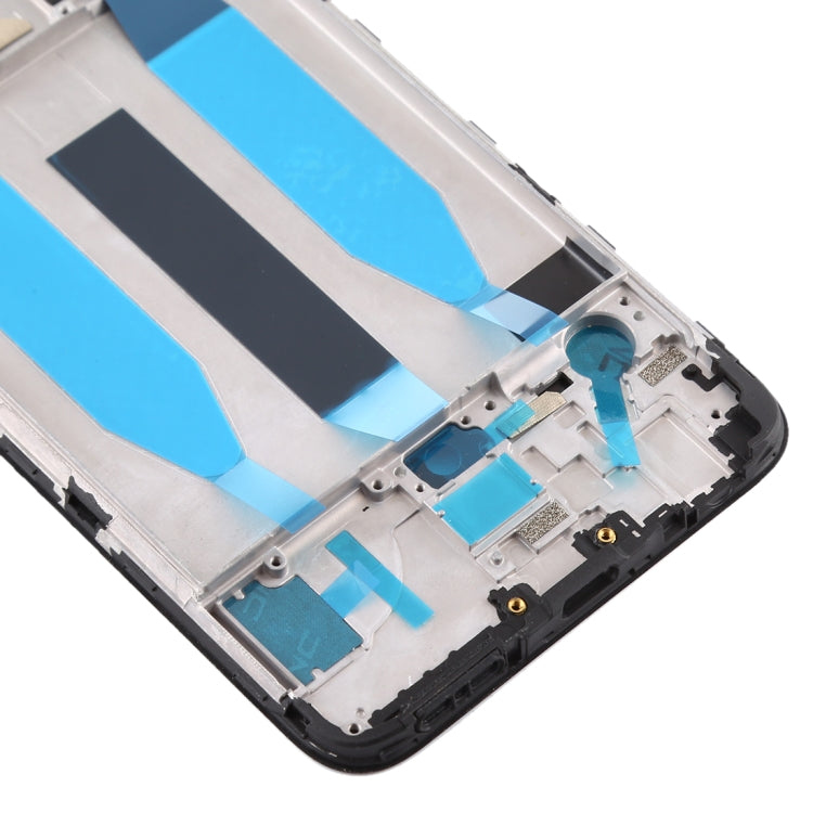 For Meizu 16Xs Front Housing LCD Frame Bezel Plate(Black)
