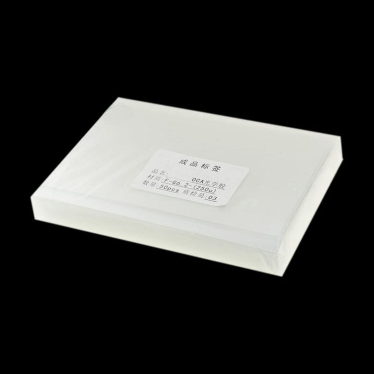 50 PCS OCA Optically Clear Adhesive for Xiaomi Redmi 6 Pro