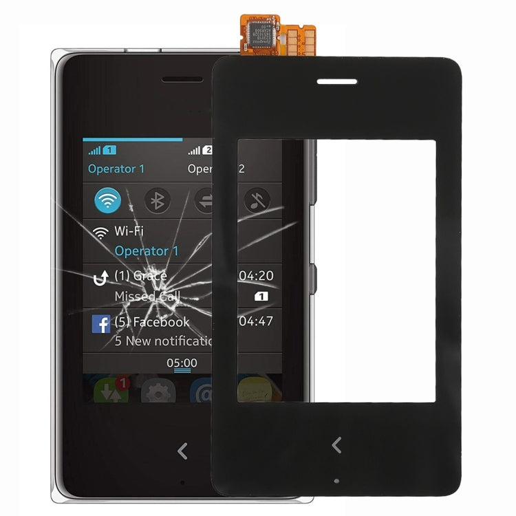 Touch Panel for Nokia 500(Black)