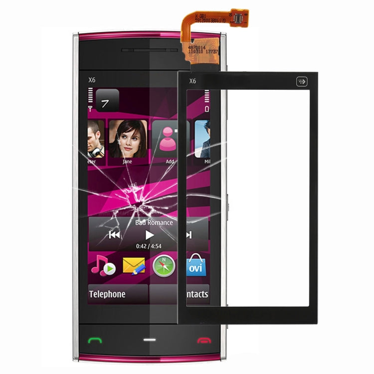 Touch Panel for Nokia X6(Black)