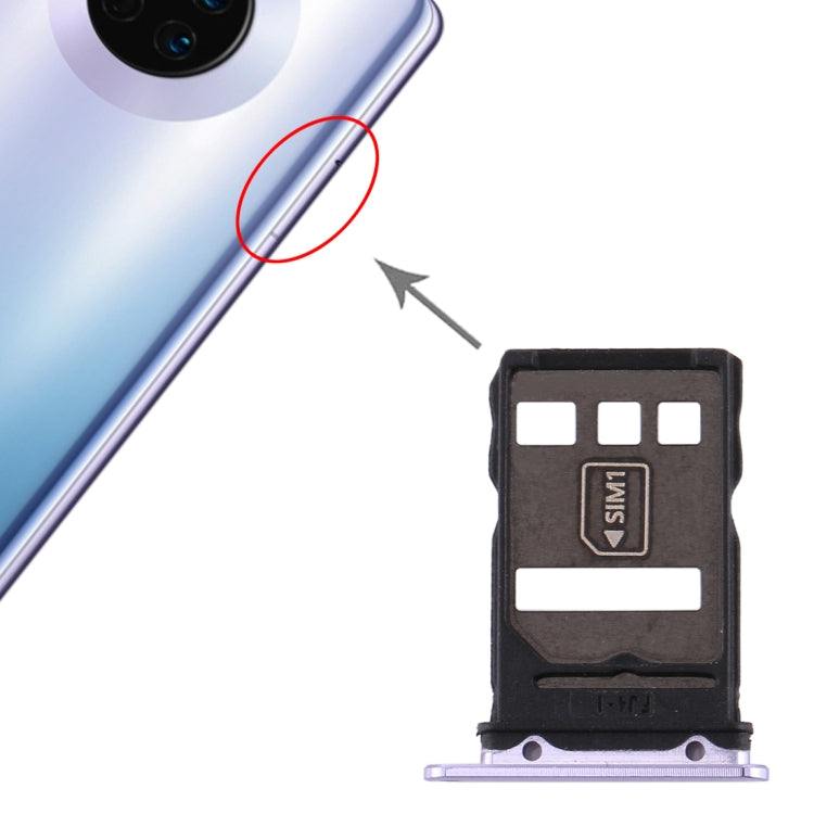 Original SIM Card Tray + NM Card Tray for Huawei Mate 30