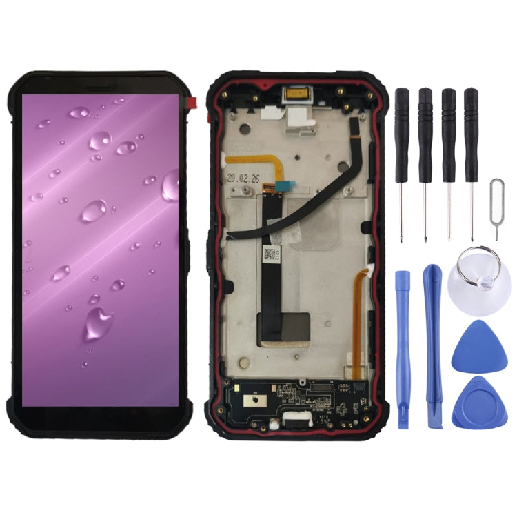 Original LCD Screen for Blackview BV9600 with Digitizer Full Assembly (Black)