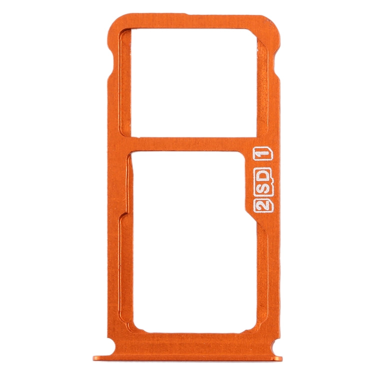 SIM Card Tray + SIM Card Tray / Micro SD Card Tray for Nokia 7 Plus TA-1062