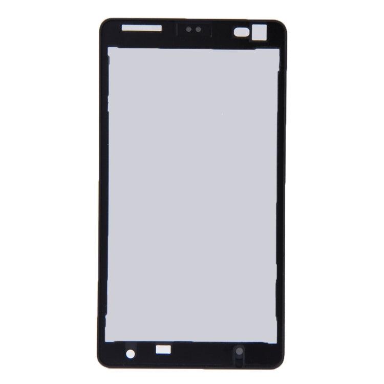 Front Housing LCD Frame Bezel Plate  for Microsoft Lumia 435(Black)