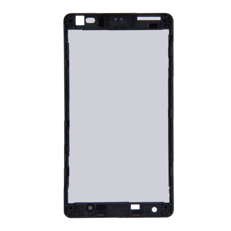 Front Housing LCD Frame Bezel Plate  for Microsoft Lumia 435(Black)