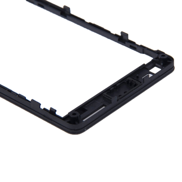 Front Housing LCD Frame Bezel Plate  for Microsoft Lumia 435(Black)