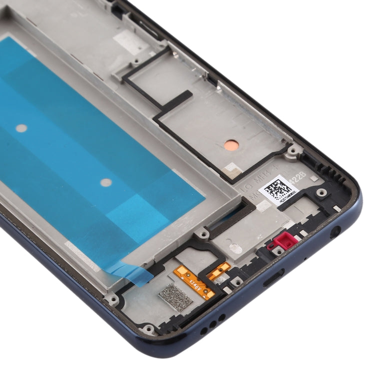Front Housing LCD Frame Bezel Plate for LG K50 / K12 MAX / LMX520BMW / LMX520EMW(Single SIM Version)